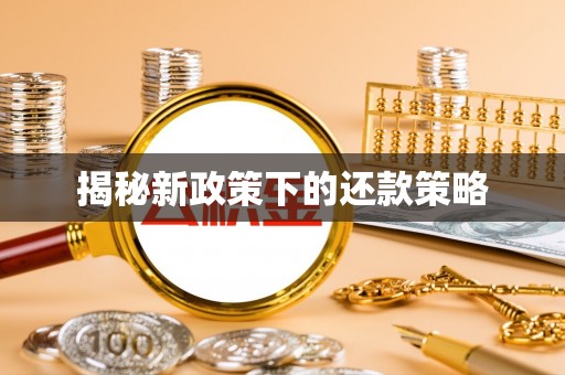 郑州揭秘新政策下的还款策略