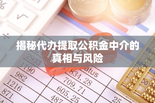 郑州揭秘代办提取公积金中介的真相与风险