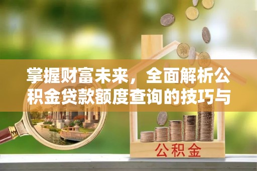 郑州掌握财富未来，全面解析公积金贷款额度查询的技巧与策略