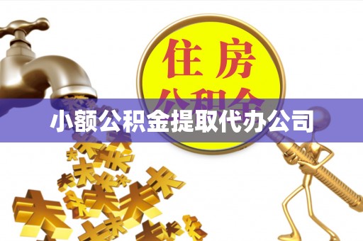 郑州小额公积金提取代办公司