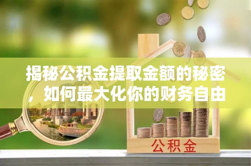 郑州揭秘公积金提取金额的秘密，如何最大化你的财务自由