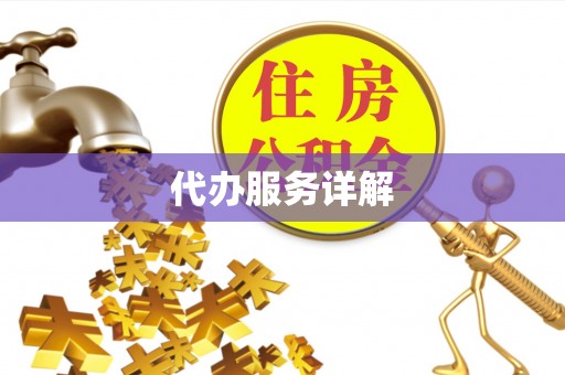 郑州代办服务详解