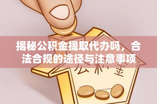 郑州揭秘公积金提取代办吗，合法合规的途径与注意事项