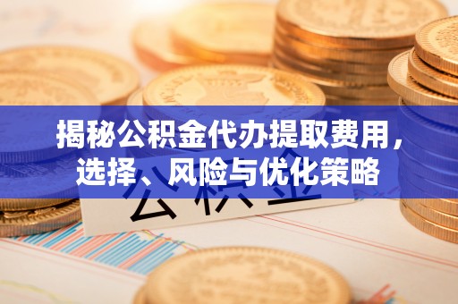 郑州揭秘公积金代办提取费用，选择、风险与优化策略
