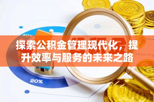 郑州探索公积金管理现代化，提升效率与服务的未来之路